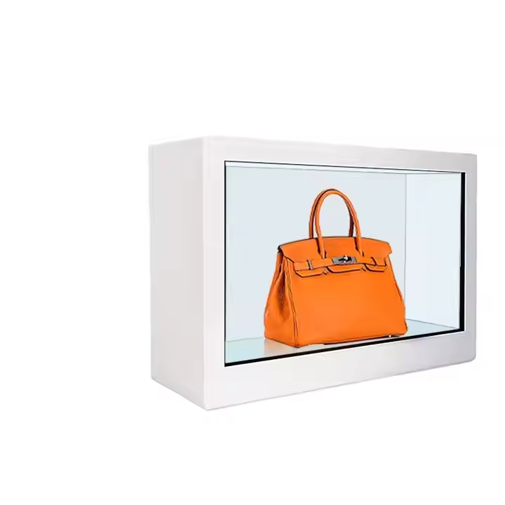 22 colių 3D hologramos dėžutės skaidri LCD vitrina