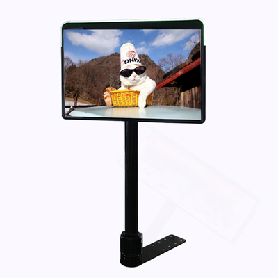 24 colių dvipusis skystųjų kristalų ekranas su „Stand & HDMII/VGA/USB“ įėjimais