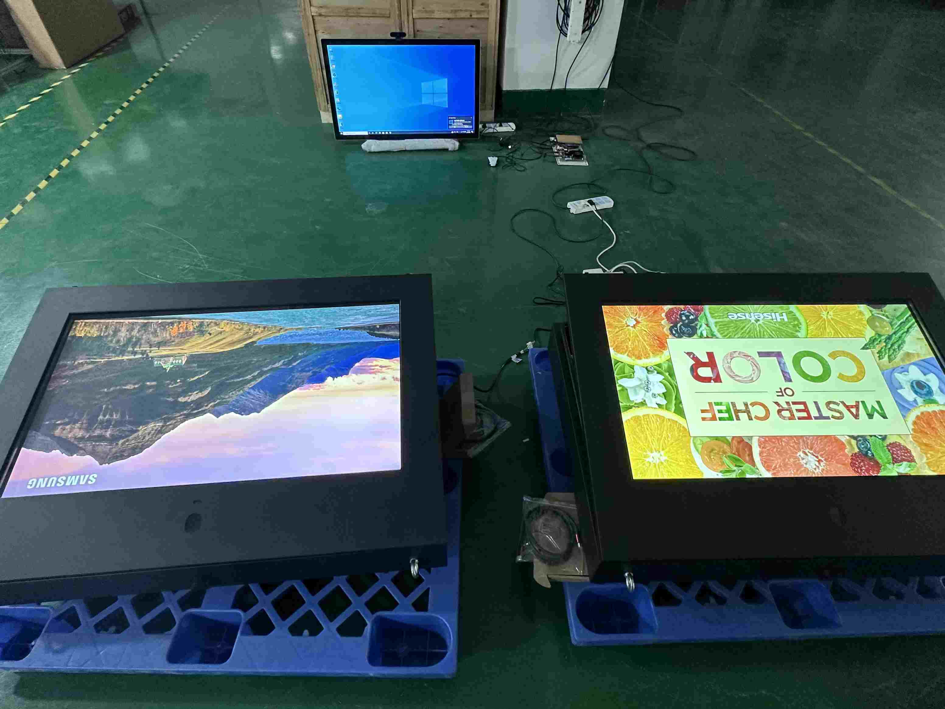 Lauko 43 sienos pritvirtintas 2500NITS „Kiosk 4k Monitor“